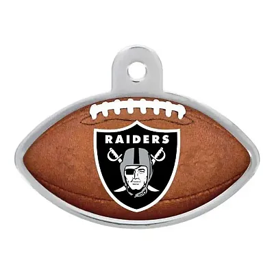Hillman Group Las Vegas Raiders Football ID Tag