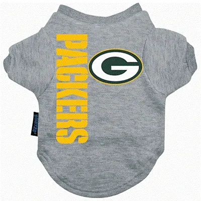 Hunter Green Bay Packers Dog Tee Shirt - Large