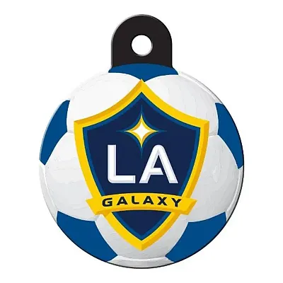 Hillman Group LA Galaxy Large Circle ID Tag