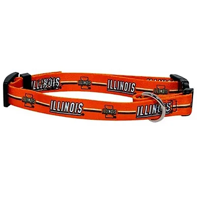 Hunter Illinois Fighting Illini Pet Collar - Large