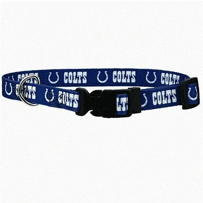 Hunter Indianapolis Colts Dog Collar - Medium