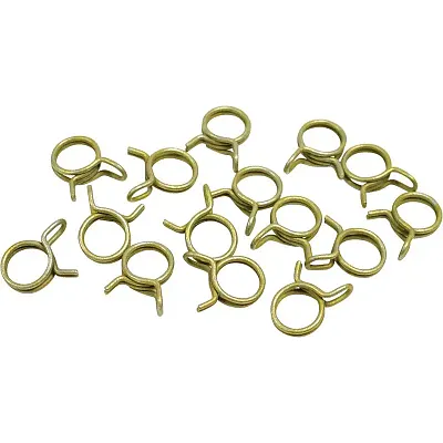HELIX RACING 1111716 7/16&#039; Double Wire Hose Clamp 15Pk