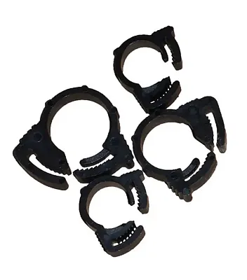 HELIX RACING 1112016 16Pc Assort. Nylon Ratchet Clamps