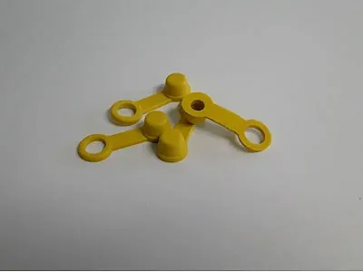 HELIX RACING 2022002 Brake Bleeder Cap Yellow W/ Tethe