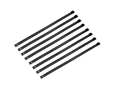HELIX RACING 3040510 8 Black Ladder Type Stainless Cabl