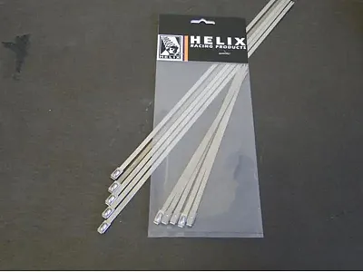 HELIX RACING 3045008 Stainless Steel Cable Ties 8' 50Pk