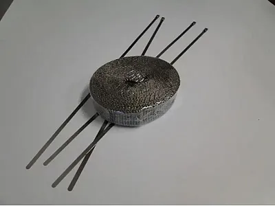 HELIX RACING 5042025 Bronze Exhaust Wrap Kit 2&#039;X 25Ft.