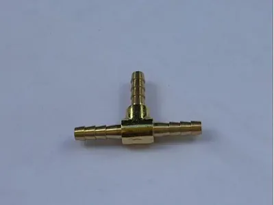 HELIX RACING 531470 Brass Barb/Barb/Barb 'T' 3/16'(5Mm)