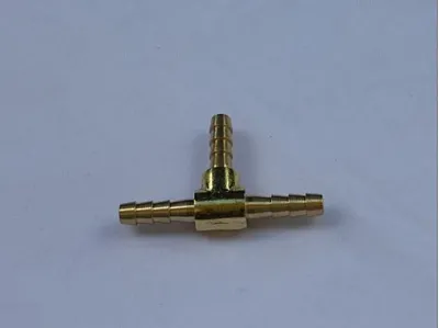 HELIX RACING 531480 Brass Barb/Barb/Barb &#039;T&#039; 1/8&#039;(3.2Mm