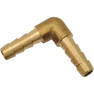 HELIX RACING 532460 Brass Barb/Barb 90Deg. 1/4'(6.5Mm)