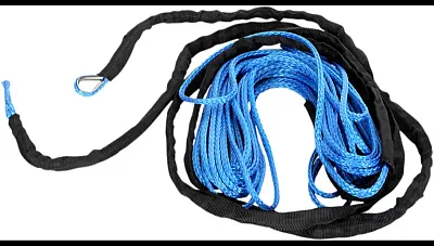 HELIX RACING 7001150 Synthetic Winch Rope 1/4' X 50 Ft B