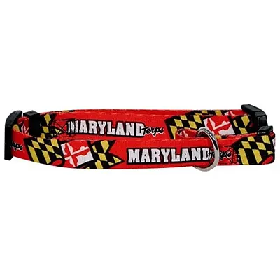 Hunter Maryland Terrapins Pet Collar - Small