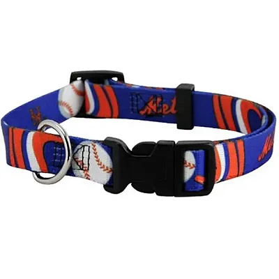 Hunter New York Mets Dog Collar - X-Small