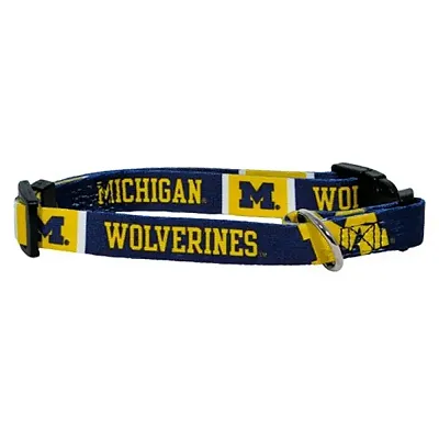 Hunter Michigan Wolverines Dog Collar - Medium
