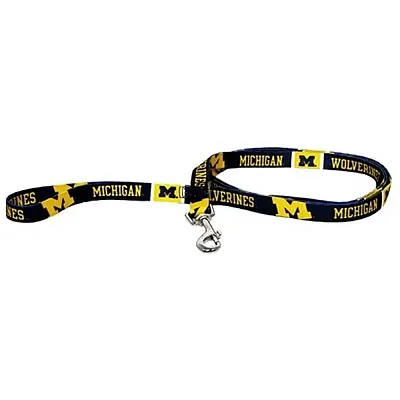 Hunter Michigan Wolverines Dog Leash - Large