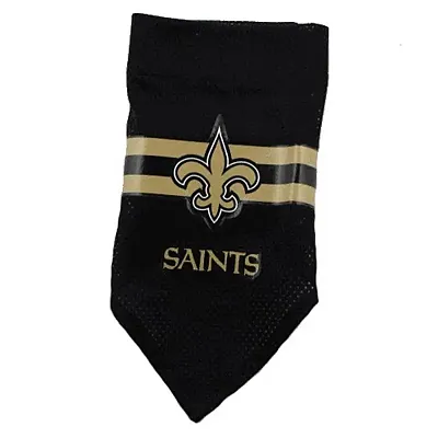 Hunter New Orleans Saints Mesh Dog Bandana - Large