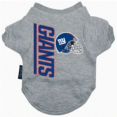 Hunter New York Giants Dog Tee Shirt - Large