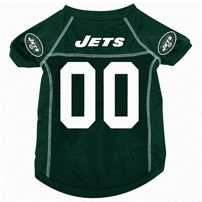 Hunter New York Jets Pet Mesh Jersey - Large