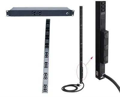 HOFFMAN PENTAIR DP1N191415 Power Mgmt 19&quot; Rack 15A 14 Outlet