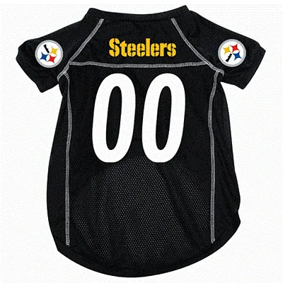 Hunter Pittsburgh Steelers Pet Mesh Jersey - Large
