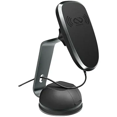Naztech 14326 Magbuddy Wireless Charging Desk Mount (Gunmetal)