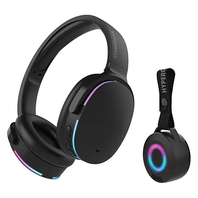 Hypergear 15861 Wireless Audio Essentials Duo With Light-Up Bluetooth Speaker An