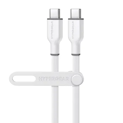Hypergear 15909 Flexi Pro Usb-C To Usb-C Soft-Touch Silicone Fast Charge And Syn