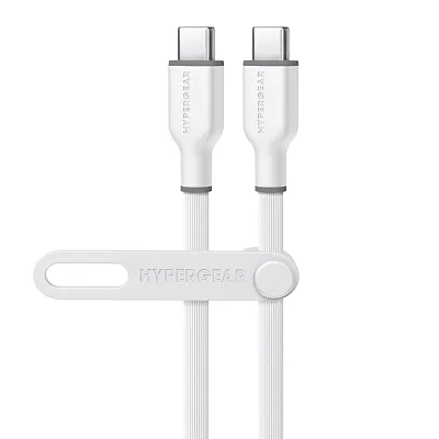 Hypergear 16054 Flexi Pro Usb-C To Usb-C Soft-Touch Silicone Fast Charge And Syn
