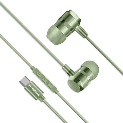 Hypergear 16652 C26 Wired In-Ear Metal Earbuds With In-Line Mic/Remote, Hi-Fi Di