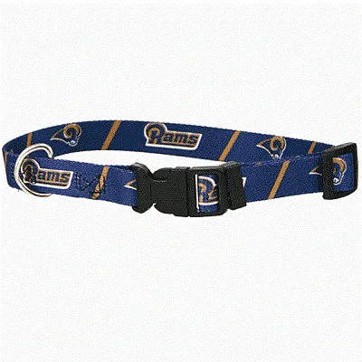 Hunter Los Angeles Rams Dog Collar - Medium