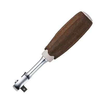 Vessel Wood-Compo Ratchet Handle No.Hrh2-W 1/4&quot; Sq Drive