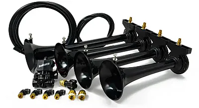HORNBLASTER AHS4 Shockerxl Horn - Black