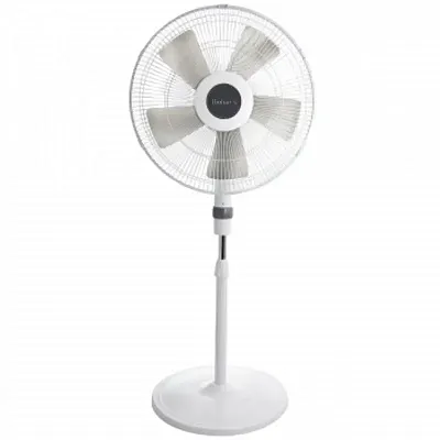 Holmes Oscillating 16 Inch Blade Staind Fan with Metal Grill in White