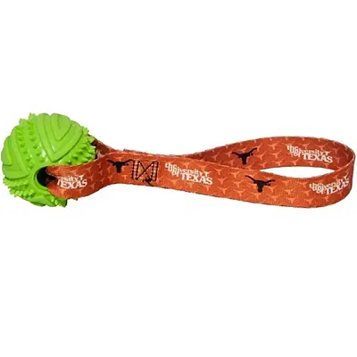 Hunter Texas Longhorns Rubber Ball Toss Toy