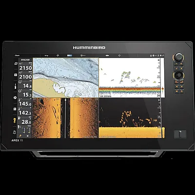 HUMMINBIRD 4112401CHO Apex 19 Mega Si+ Mfd Display Only