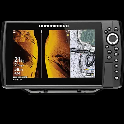 HUMMINBIRD 4113801CHO Helix 9Chirpmega Si+Gps G4N No Xdcr
