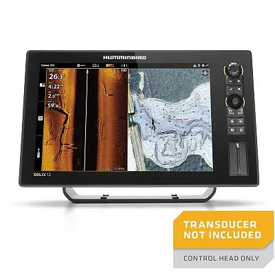 HUMMINBIRD 4115501CHO Solix 12 Chirp Mega Si+ G3 No Xdcr