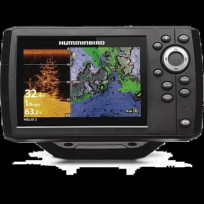 HUMMINBIRD 4116701 Helix 5 Chirp Di Gps G3 Down Image