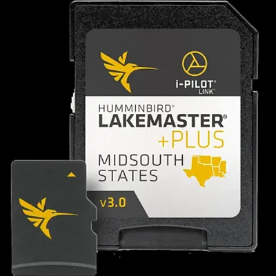 HUMMINBIRD 6000098 Lakemaster+ Maps Mid-South V3