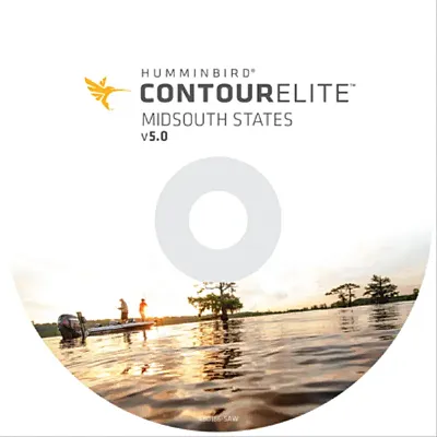 HUMMINBIRD 6000105 Contour Elite Software Mid-South V5