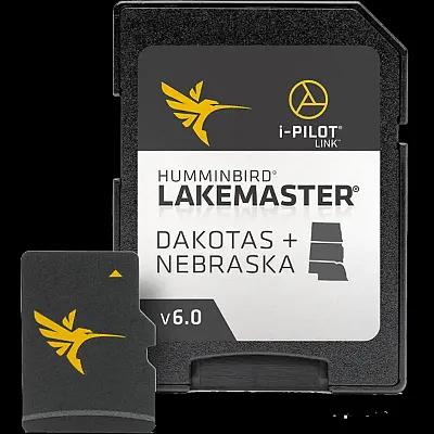 HUMMINBIRD 6000135 Lakemaster Maps Dakotas/Nebraska V6