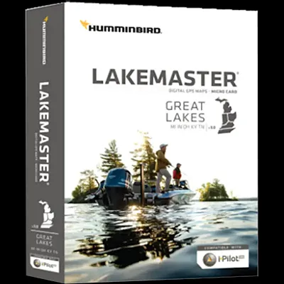 HUMMINBIRD 6000156 Lakemaster Maps+ Great Lakes V2