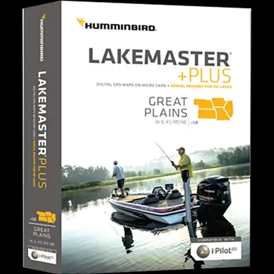 HUMMINBIRD 6000174 Lakemaster+ Maps Great Plains