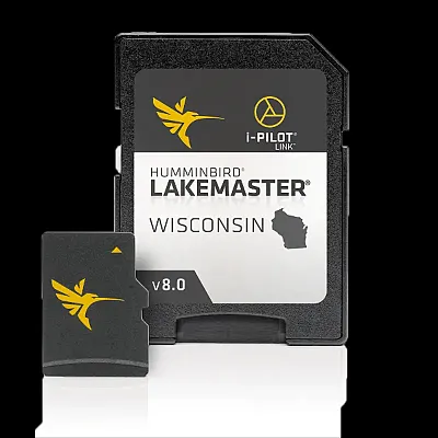 HUMMINBIRD 6000257 Lakemaster Maps Wisconsin V8