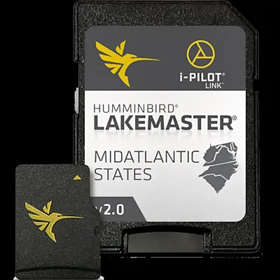 HUMMINBIRD 6000433 Lakemaster Maps Mid Atlantic V2