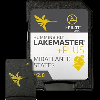 HUMMINBIRD 6000434 Lakemaster+ Maps Mid Atlantic V2