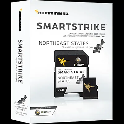 HUMMINBIRD 6000482 Smartstrike Maps Northeast States
