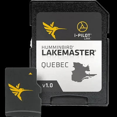 HUMMINBIRD 6000551 Lakemaster Maps Quebec V1