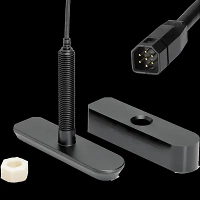 HUMMINBIRD 7102841 Xdcr Mega/Side+ Thru-Hull 7 Pin