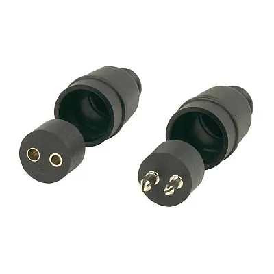 HUSKY TOWING 30258 Connector 2-Pin Round